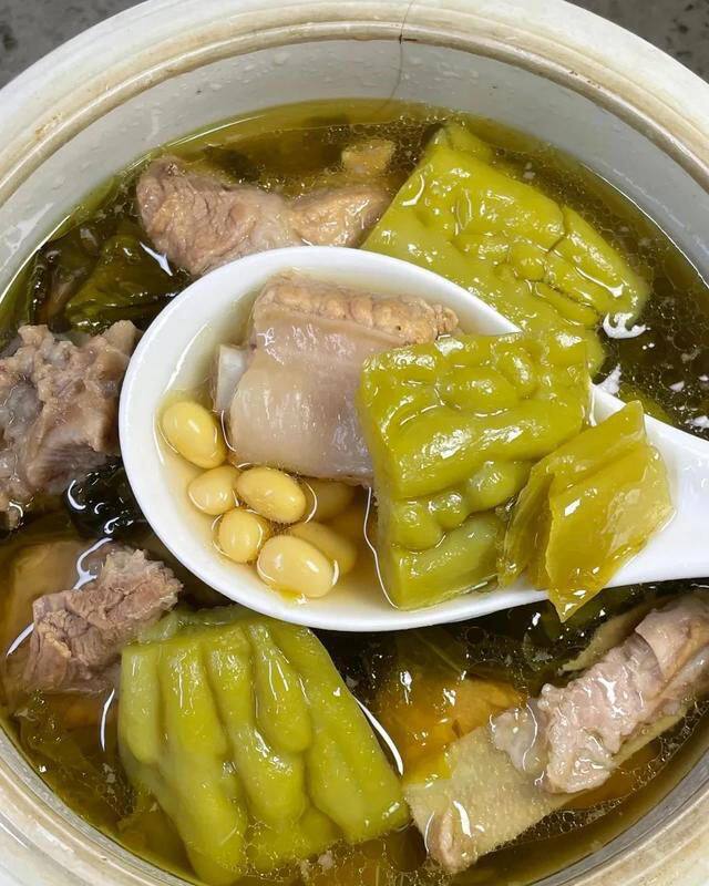 苦瓜排骨汤