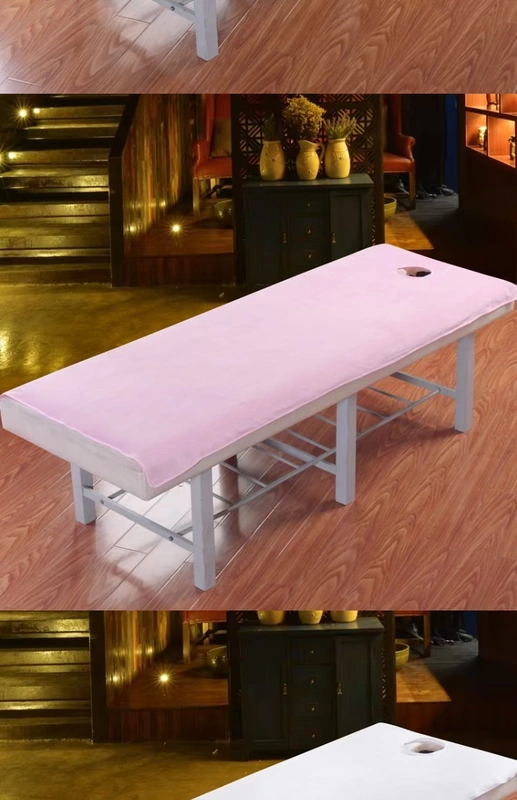 妃 TFEEL Crystal Velvet Beauty Sheet Beauty Salon SAP Massage with Hole Sheets