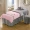 ins đơn giản Flamingo mùa thu và mùa đông dày tinh nhung bedspread vẻ đẹp gia đình dầu gội đầu massage bốn có thể được tùy chỉnh biểu tượng - Trang bị tấm
