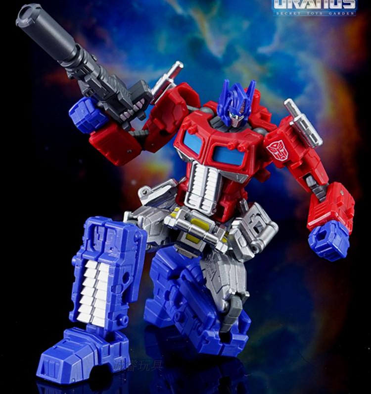 Hàng ngàn thực hành tf Transformers 4 Optimus Prime Deformation Pen Red OP Movable Deformable Model Toy Box - Gundam / Mech Model / Robot / Transformers mô hình robot anime