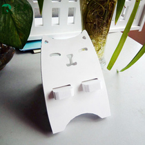 Green new accessories non-scarred nail adhesive hook accessories reinforced adhesive hook Pen magnet clock mobile phone holder