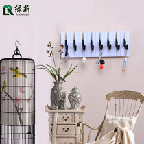 Piano adhesive hook creative home Nordic Wall living room entrance hanger bedroom coat rack wall hanging key holder