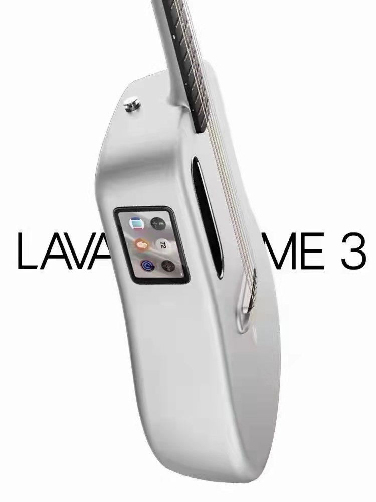 Take the fire guitar LAVA ME 3 Carbon fiber folk Guitar Beginners Intelligent Introductory men and women travel 36 38 inches
