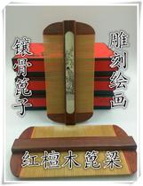 Changzhou comb grate special wood comb grate craft grate large collection grate Super dense tooth red sandalwood grate beam