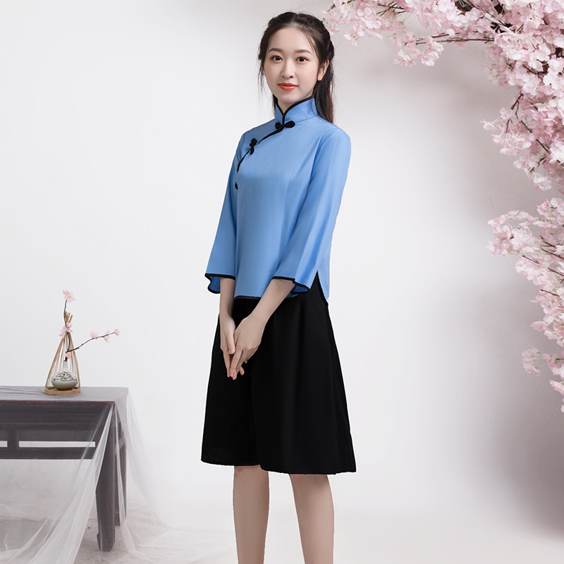 Republic of China lớp quần áo Student Outfits Cộng hòa Hội nghị thường niên Trung Quốc Gió nữ thực hiện ngày 04 tháng 5 thanh niên ăn mặc Graduation Ảnh