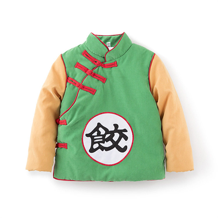 China Wind Baby Coat Clothes Seven Dragon Beads Blouses Water Dumplings Children Clothing Fall Tide out to wear a sweatshirt ancient dress