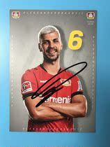 19 20 German Leverkusen della Govics autograph official card