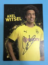 19-20 German Borussia Dortmund Witsels autograph official card