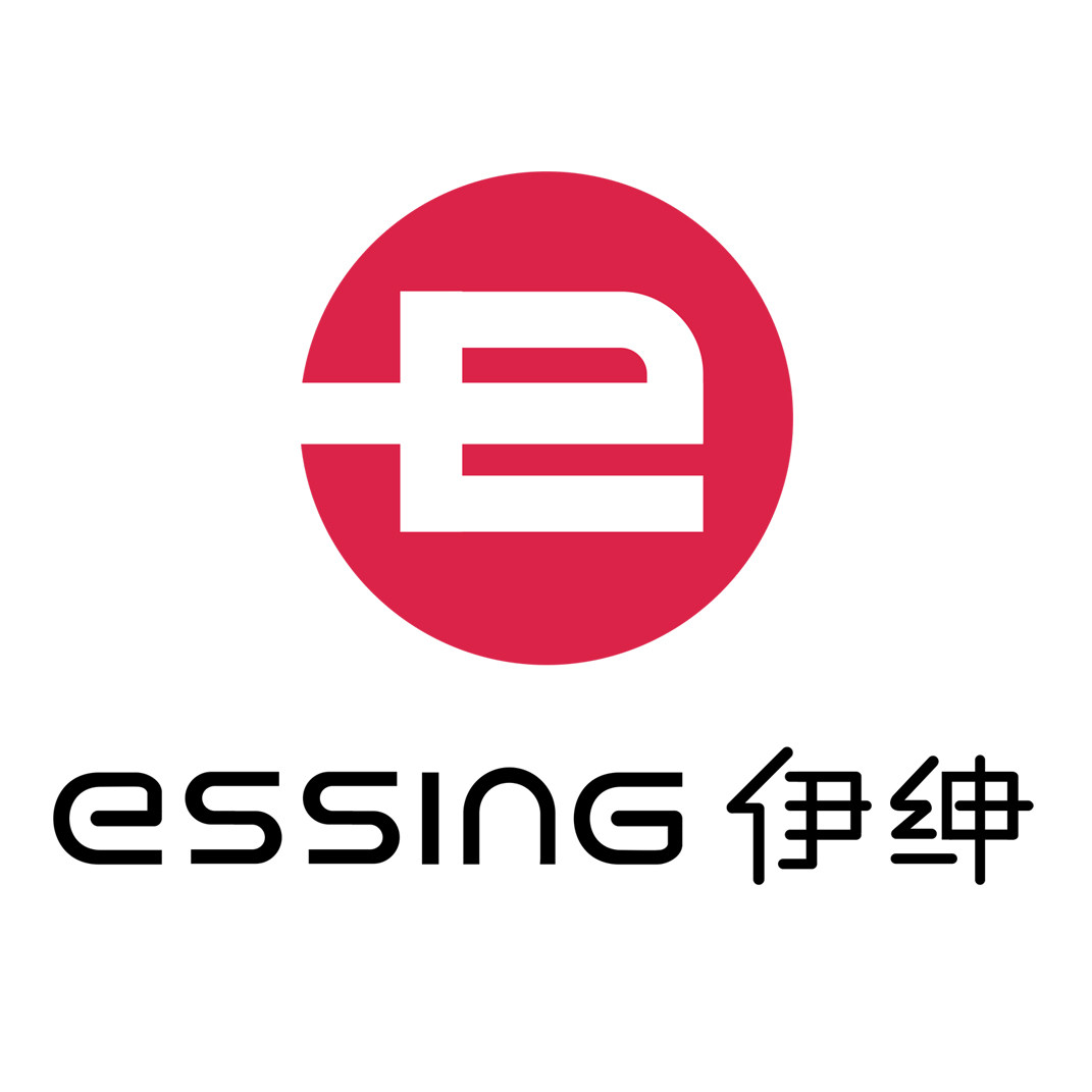 essing伊绅科技美容企业店的LOGO
