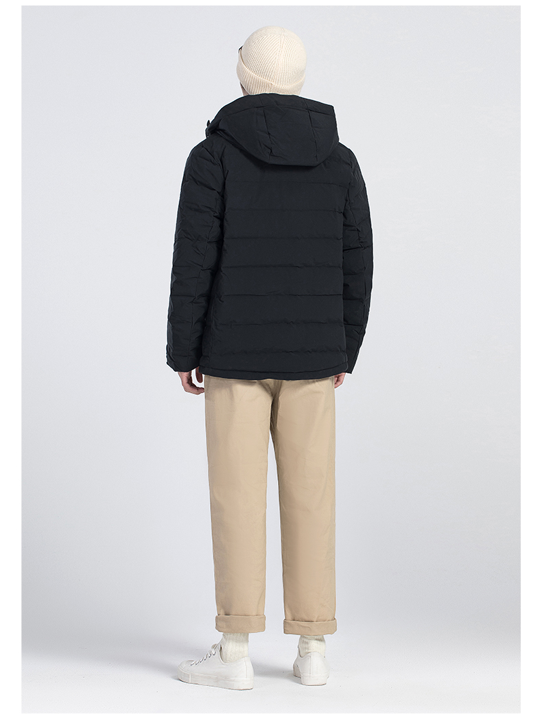 凡客诚品 智能温控黑科技 男士鹅绒羽绒服 650蓬95%鹅绒 图12