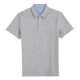 Crayl / Vanke Eslite Thanh niên giản dị Hàn Quốc áo cotton cotton Áo sơ mi nam POLO áo thun nam giặt - Polo áo cộc tay nam
