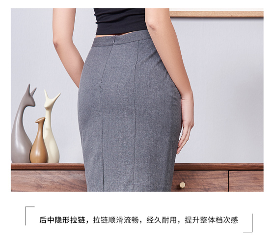 Mùa hè 2019 chuyên nghiệp gói hông váy một bước váy váy tây váy váy công sở váy phù hợp với váy công cụ váy - Váy chân váy da
