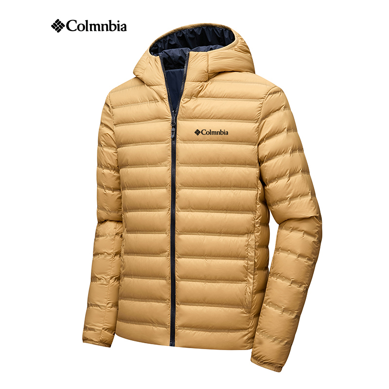 Colombian Lightweight down Jacket, Reversible, Men's Hooded Windproof Warm Coat, Short Style, Lightweight Outdoor Sports Top Colombian Lightweight down Jacket, Reversible, Men's Hooded Windproof Warm Coat, Short Style, Lightweight Outdoor Sports Top
