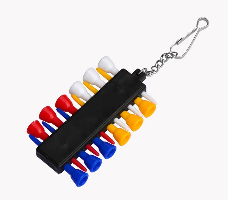 Ghế golf TTYGJ với 12 đinh nhựa bóng Tee ghế treo đồ trang trí phụ kiện golf giá để gậy golf