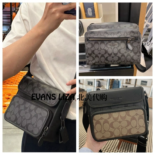 Камера, сумка для техники, сумка на одно плечо, США, из натуральной кожи