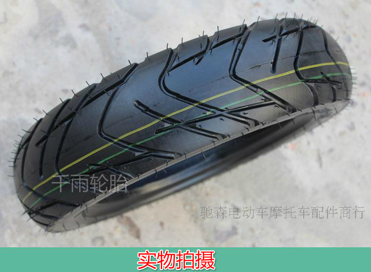 Hàng ngàn lốp xe điện mưa 90 / 90-10 lốp xe máy 90 / 90-10 lốp chân không 6 lớp 90 / 90-10 lốp xe máy dunlop