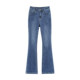 EIGHTHMONTH August Jeans Women's 2024 New Design Niche Pants Slim High Waistly Flared Pants