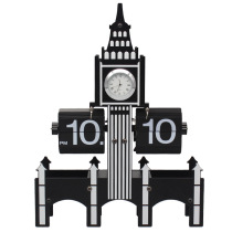 Eurostyle minimalist fashion retro page-bells British Big Ben Clocks Styling desktop Clocks Fun Home Pendulum Clock