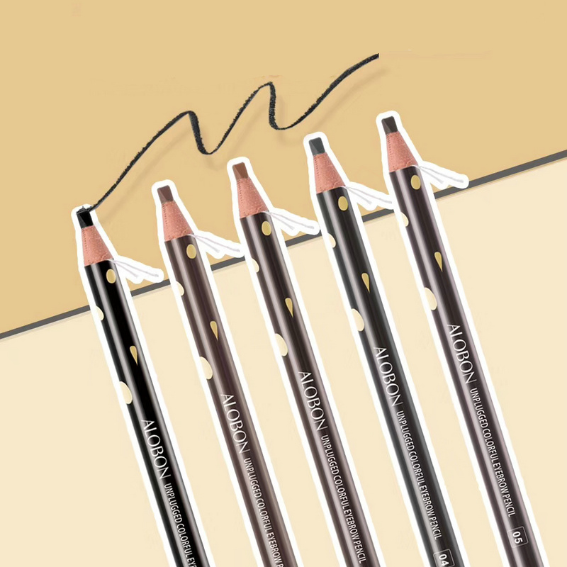 ALOBON continuous electric tide dazzle pull brow pencil 2.8 waterproof anti-sweat makeup tear makeup