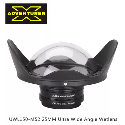 X-ADVENTURER UWL150-M52 Olympus TG5 TG6 ULTRA WIDE-ANGLE FISH GLASSES