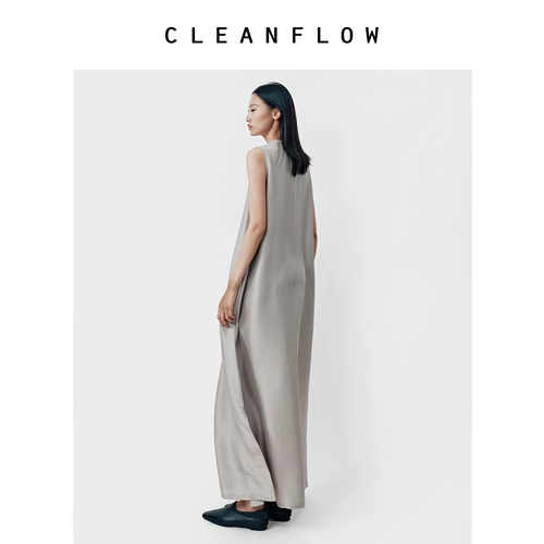 CLEANFLOW Шелковый жилет, летняя юбка