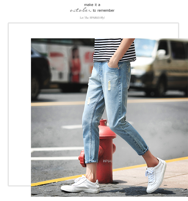Jeans pour jeunesse Sarouel en coton pour été - Ref 1462605 Image 13