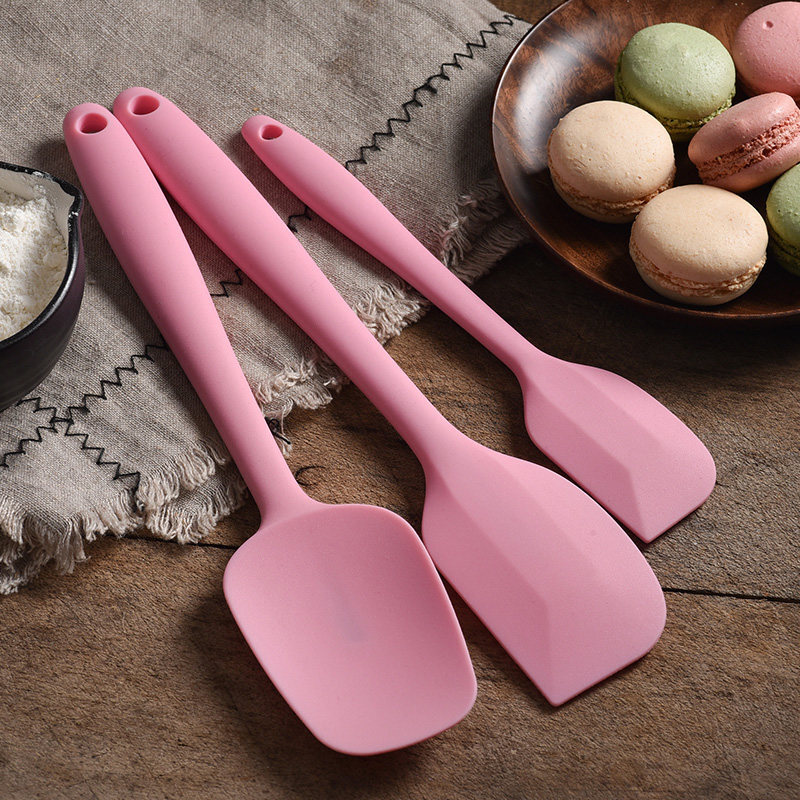 Silicone Scraper Shovel three pieces Snowflake Crisp Baking Tool Cream Shoveling Knife Cake Rag Knife stirring knife suit to do