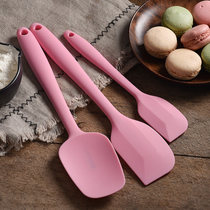 Silicone spatula three-piece snowflake crisp baking tool cream spatula cake spatula mixing knife set to do
