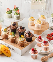 Halloween Christmas Day high temperature roll-edge paper cup McFen-resistant Maffin Paper Cup Cup Roll paper Cup