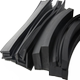 Rubber U-shaped skeleton edge strip certification factory store
