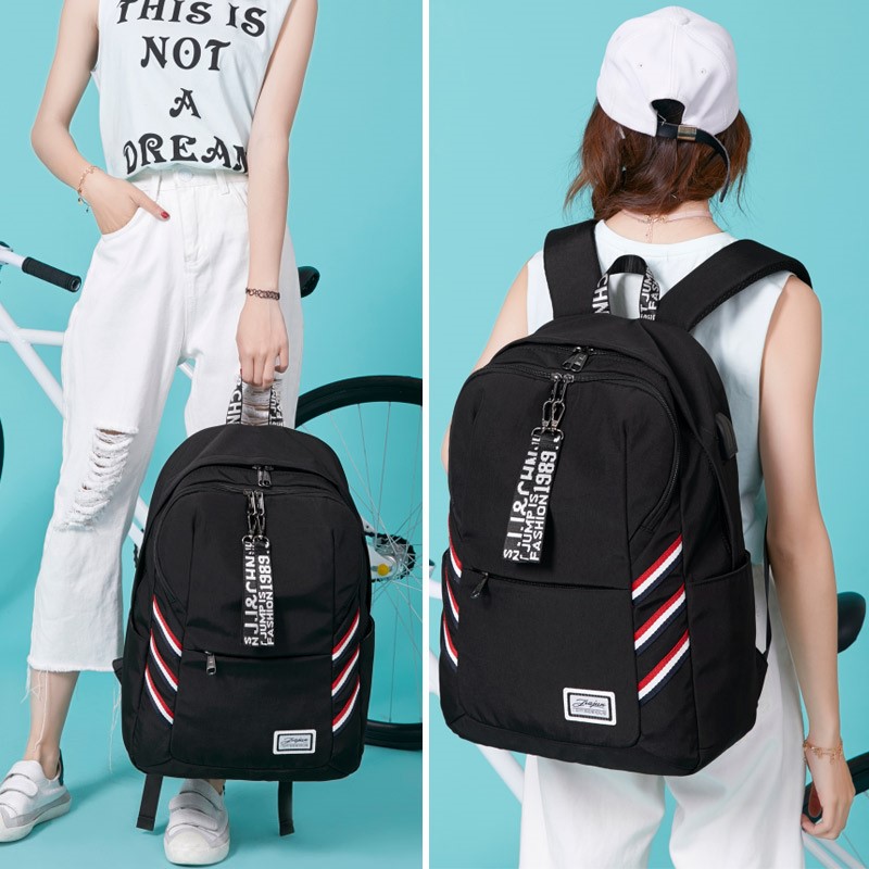 2021 new high school school bag female fashion large capacity junior high school student shoulder bag female Korean version of Harajuku ulzzang