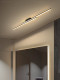 All-copper minimalist long corridor aisle light, high-end cloakroom ceiling light, modern simple entrance balcony light