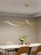 All-Copper Minimalist Dining Room Chandelier, Modern Simple Dining Table, Creative and Unique Italian Light Luxury Dining Room Island Table, 2026 New Model