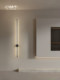 All-Copper Strip Wall Lamp for Living Room, High-End Designer 2026 New Italian Minimalist Tv Background Wall Grille Lamp