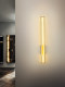 All-Copper Wall Lamp, Light Luxury 2026 New Model, Minimalist Bedroom Bedside Designer Style, Long Strip Living Room Tv Background Wall Lamp