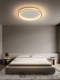 All-Copper Bedroom Ceiling Light, Minimalist Ultra-Thin Master Bedroom Round Light, Light Luxury, Simple and Elegant, High-End Room Lighting