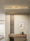 All-copper minimalist long corridor aisle light, high-end cloakroom ceiling light, modern simple entrance balcony light