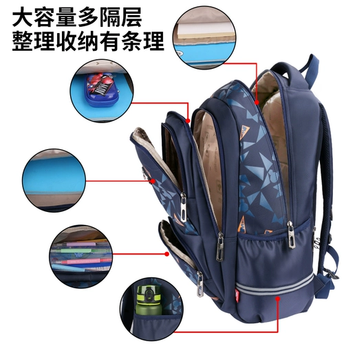 Дисней, сверхлегкий ранец для мальчиков со сниженной нагрузкой, подходит для подростков, надевается на плечо