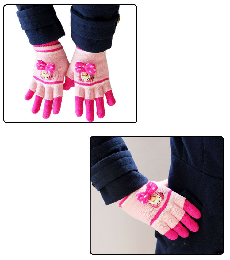 Gants pour fille BARBIE en de laine - Ref 2150169 Image 11