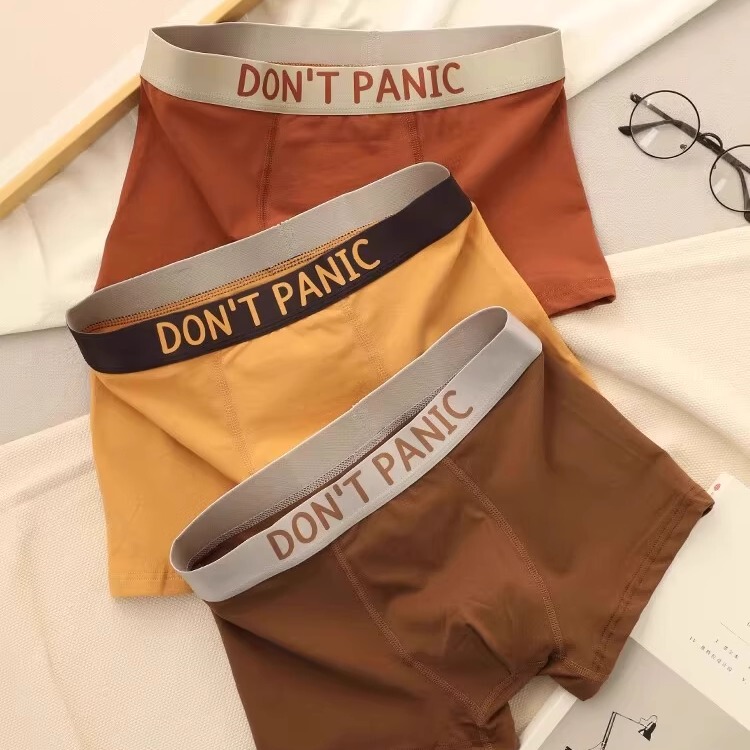 Victoria Summer Pure Cotton Men's Underwear 2025 New Breathable Antibacterial Boxer Briefs Large Size Comfortable Men's Shorts