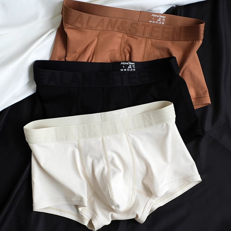 Victoria Pure Cotton Underwear for Men 2025 New Trendy and Comfortable Men's Boxer Briefs Breathable Sweat-Absorbent Antibacterial Shorts