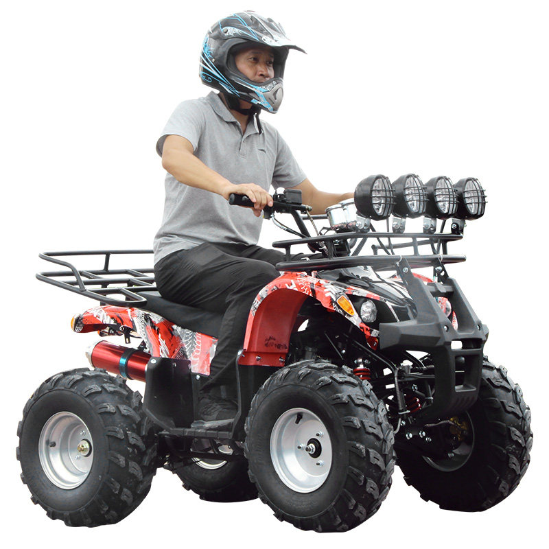 Farm Cargo All-Terrain Vehicle with Shelves, Four-Wheel Agricultural Beach Vehicle, Off-Road Motorcycle, Atv, Mountain All-Terrain Vehicle