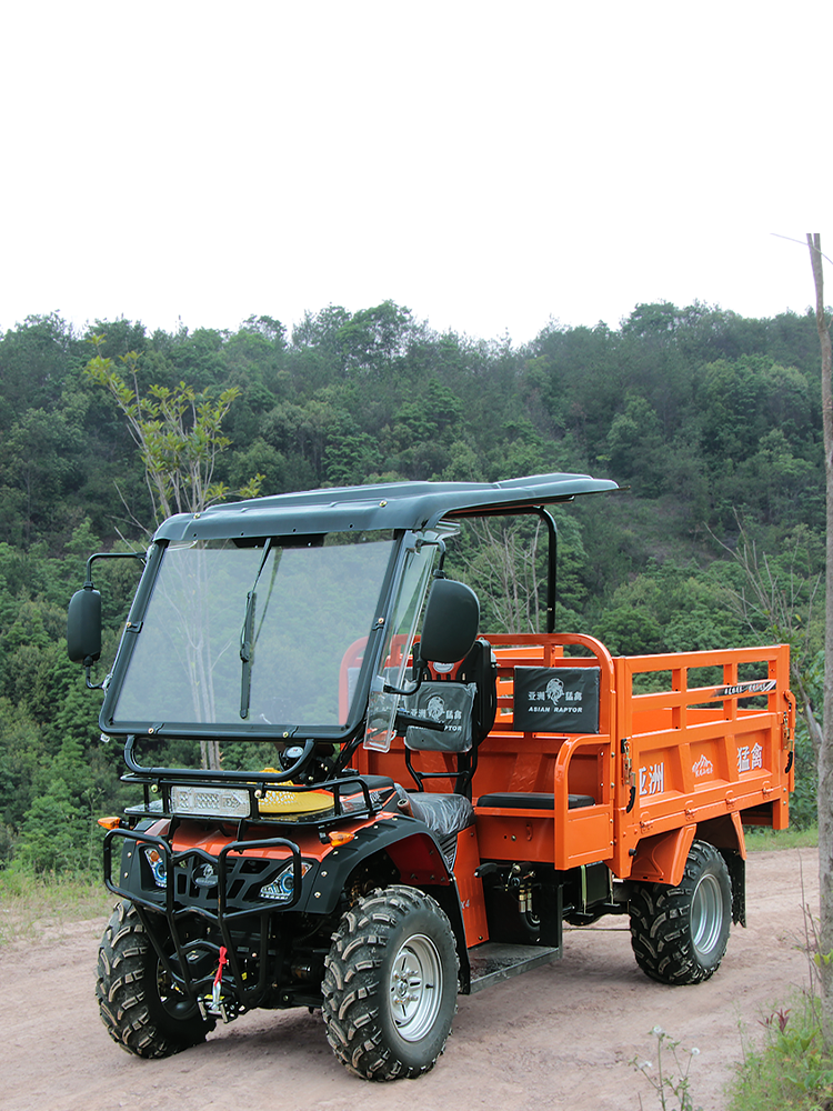 Four-Wheel Drive High and Low Speed Agricultural Steering Wheel Atv Farmer's Four-Wheel Off-Road Motorcycle All-Terrain Mountain Bike