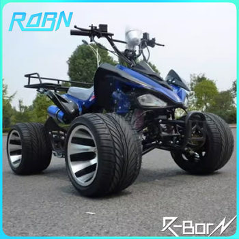 10-Inch Road Tires 125Cc Front and Rear Disc Brakes Dual Aluminum Exhaust Small Mars Atv/Quad Beach Motorcycle