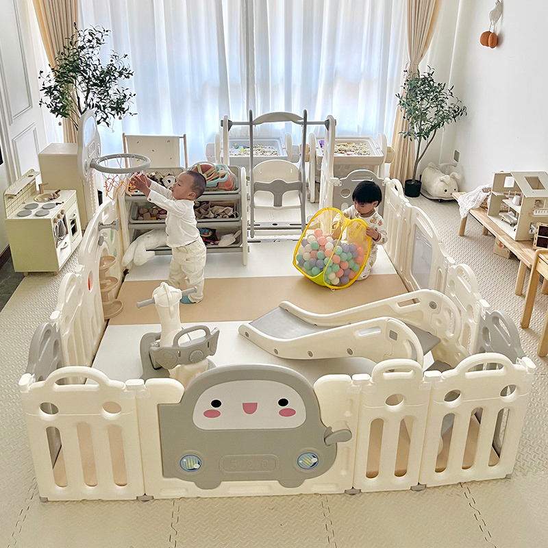 Tongyu Baby Playpen Protective Fence Indoor Home Use Children's Floor Fence Crawling Mat Living Room Playground