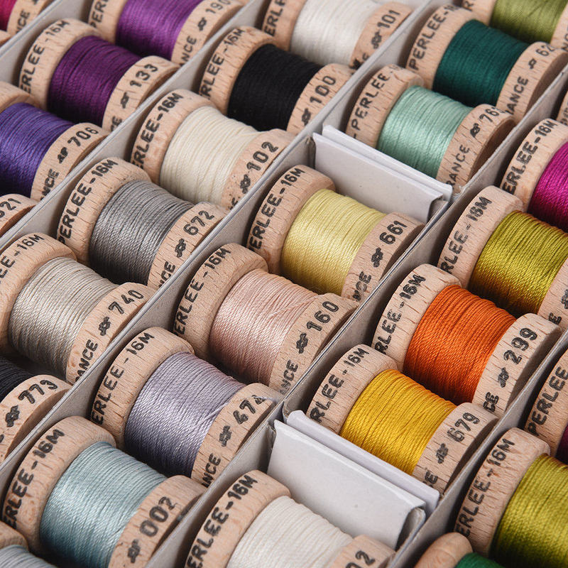 French Original Imported Avas Prelee Series Silk Pearl Thread Embroidery Thread Lace Thread Hand Stitch Thread 16m French Original Imported Avas Prelee Series Silk Pearl Thread Embroidery Thread Lace Thread Hand Stitch Thread 16m