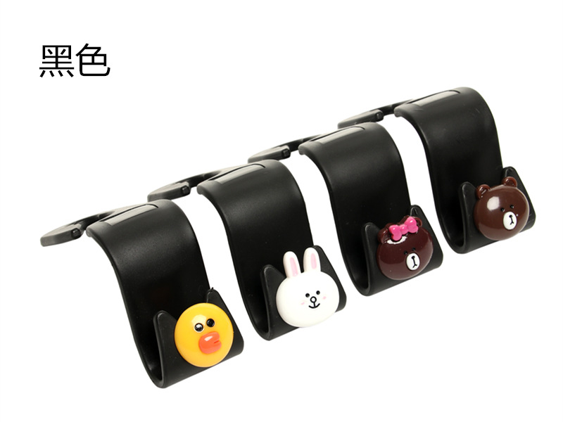 Móc treo ghế sau móc treo ghế ô tô treo nội thất ô tô cung cấp đa chức năng hoạt hình dễ thương treo móc phía sau hàng nữ - Ô tô nội thất Accesseries phụ kiện trang trí xe ô tô