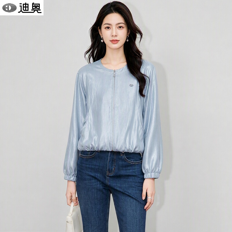 Dior 2026 Early Autumn New Fashion Casual Short Jacket for Women, Stylish Round-Neck, Youthful and Versatile Jacket Top Dior 2026 Early Autumn New Fashion Casual Short Jacket for Women, Stylish Round-Neck, Youthful and Versatile Jacket Top