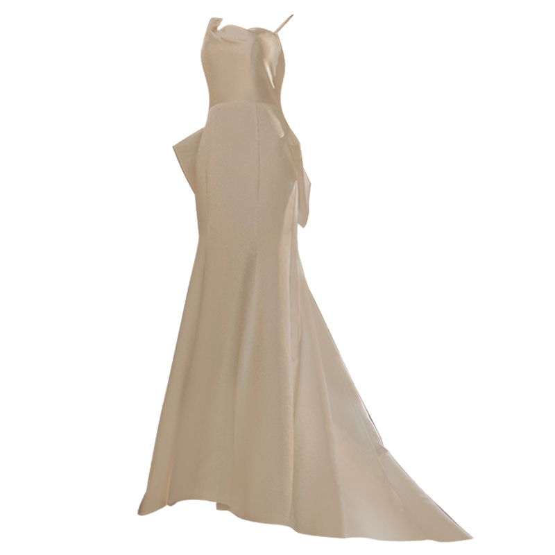 Sexy wedding dress with bow for bride, french style,  Sexy wedding dress with bow for bride, french style,