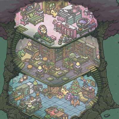 Tsuki Odyssey: Homecoming Special Edition/Tsuki Adventure Tea House 2 Tsuki Odyssey Three-Story Carrot House
